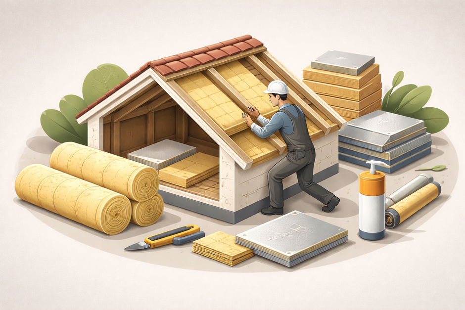 Dak isoleren: Methoden, materialen en kosten uitgelegd