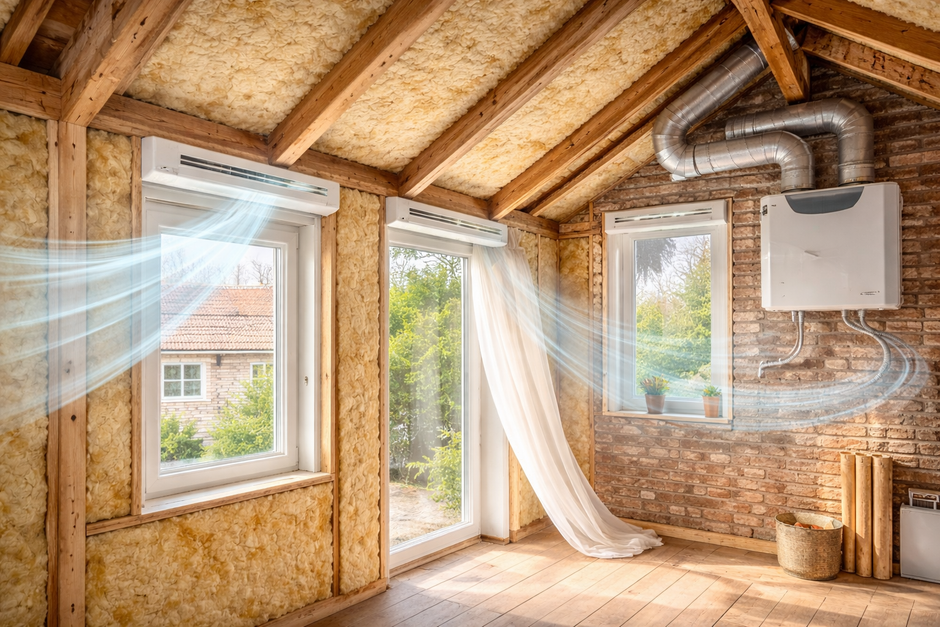 Isoleren en ventileren: hoe voorkom je vocht en schimmel?