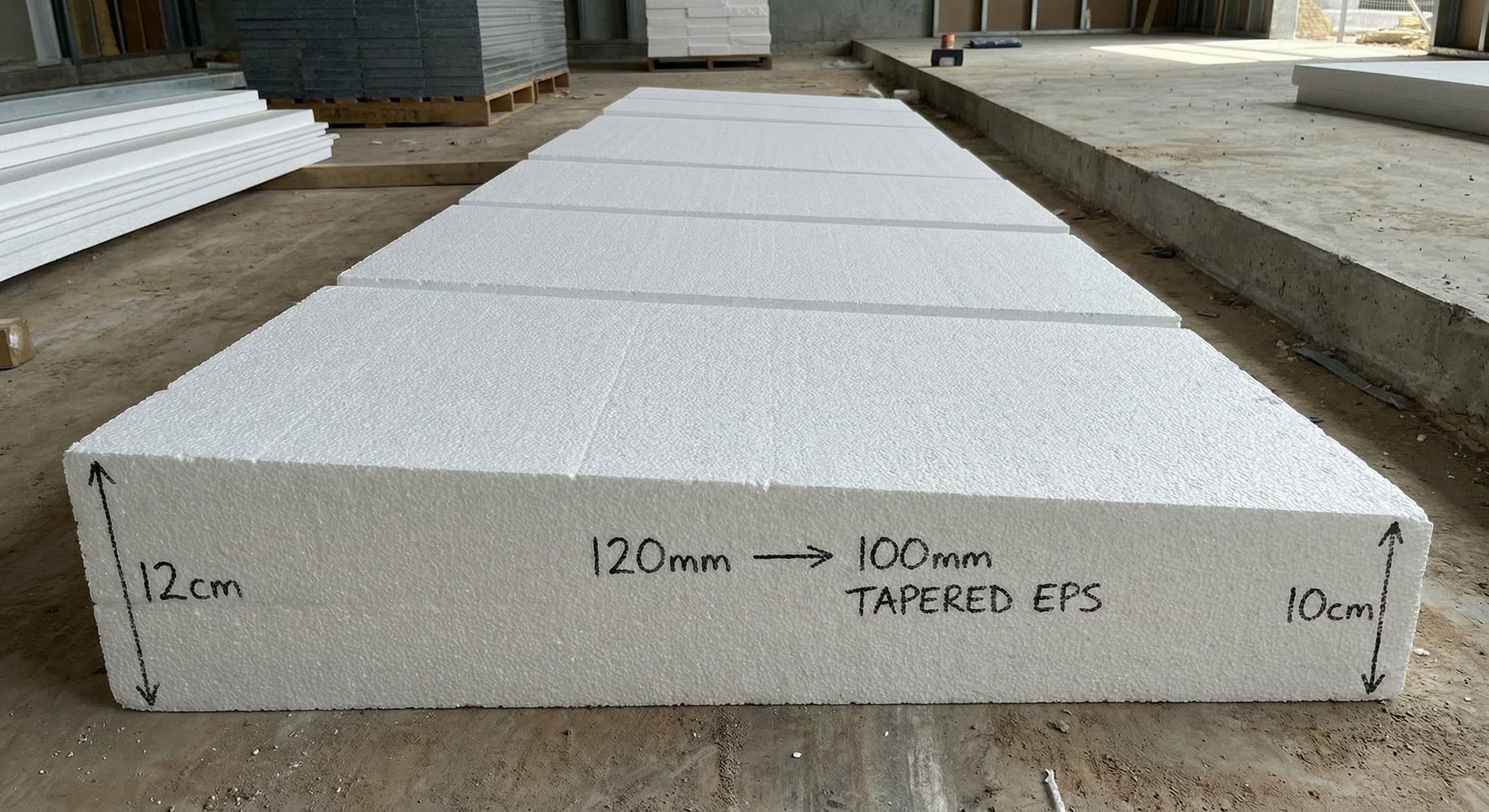 EPS 100-SE Afschot isolatieplaten