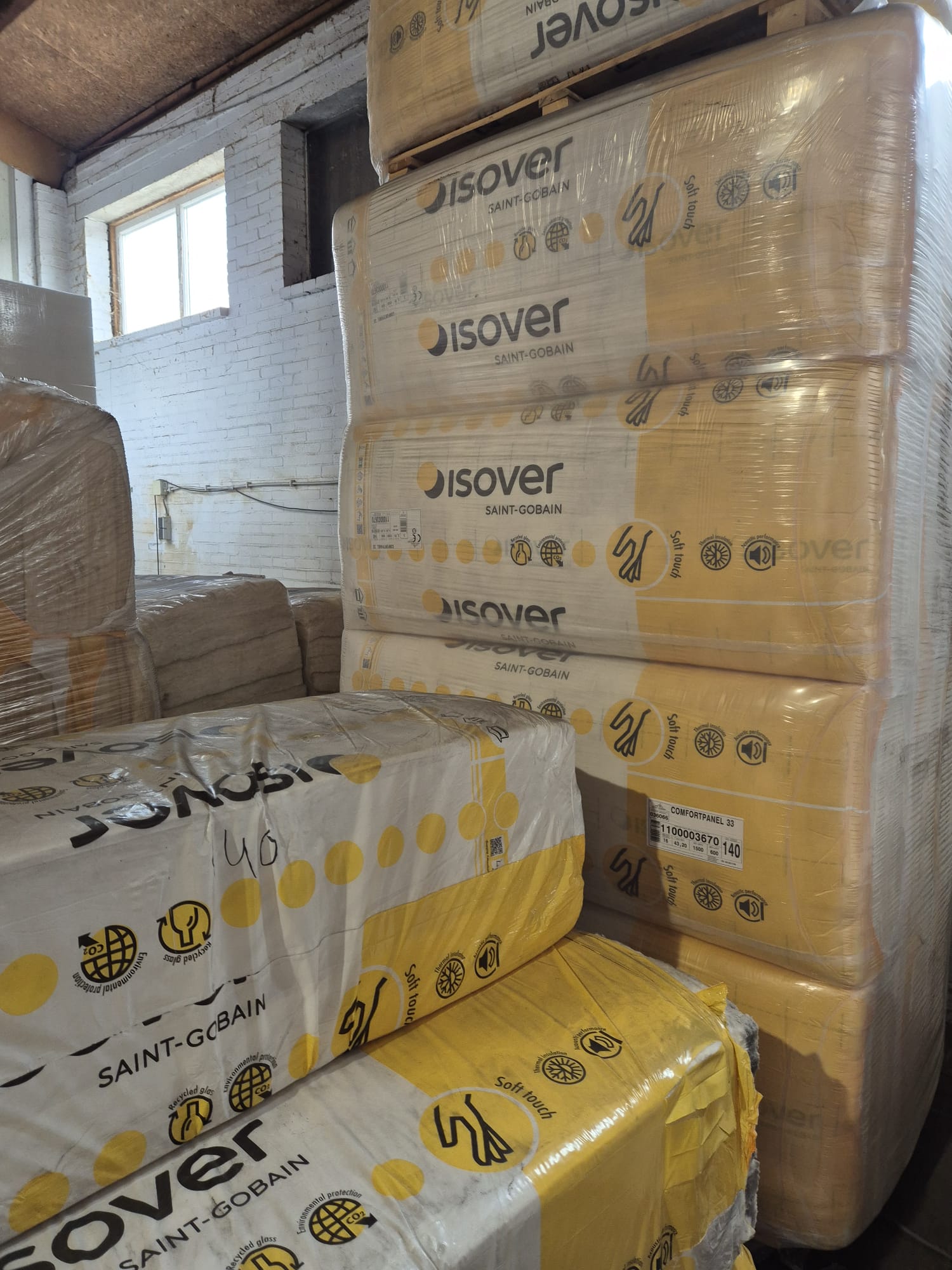 Palletvoordeel: Isover Comfortpanel - 1500x600x140mm