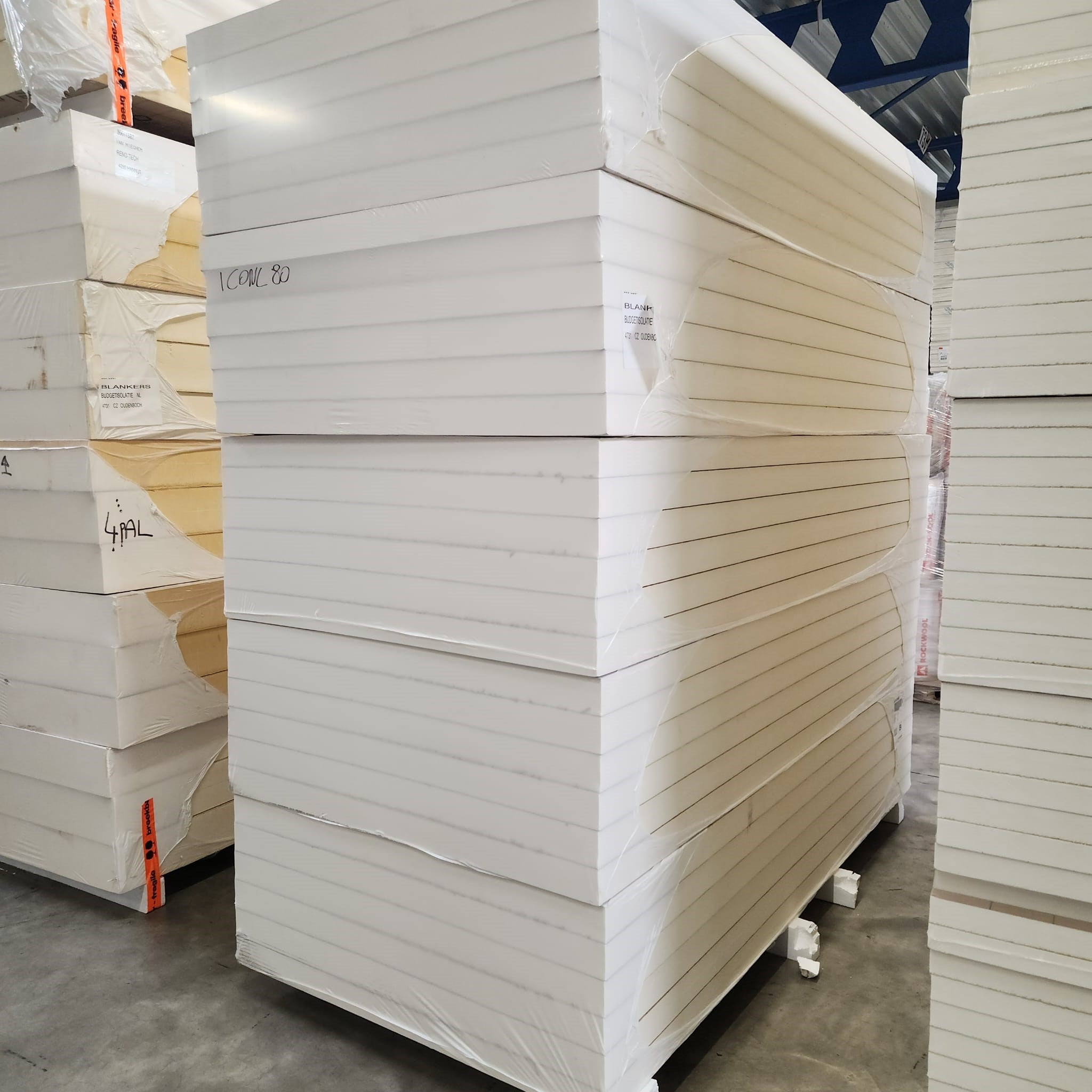 PIR ALU Isolatieplaat 80mm 2400x1200 B-keus