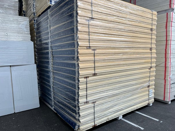 PIR ALU Isolatieplaat 120mm TG 2400x1200 B-keus met onderdak folie