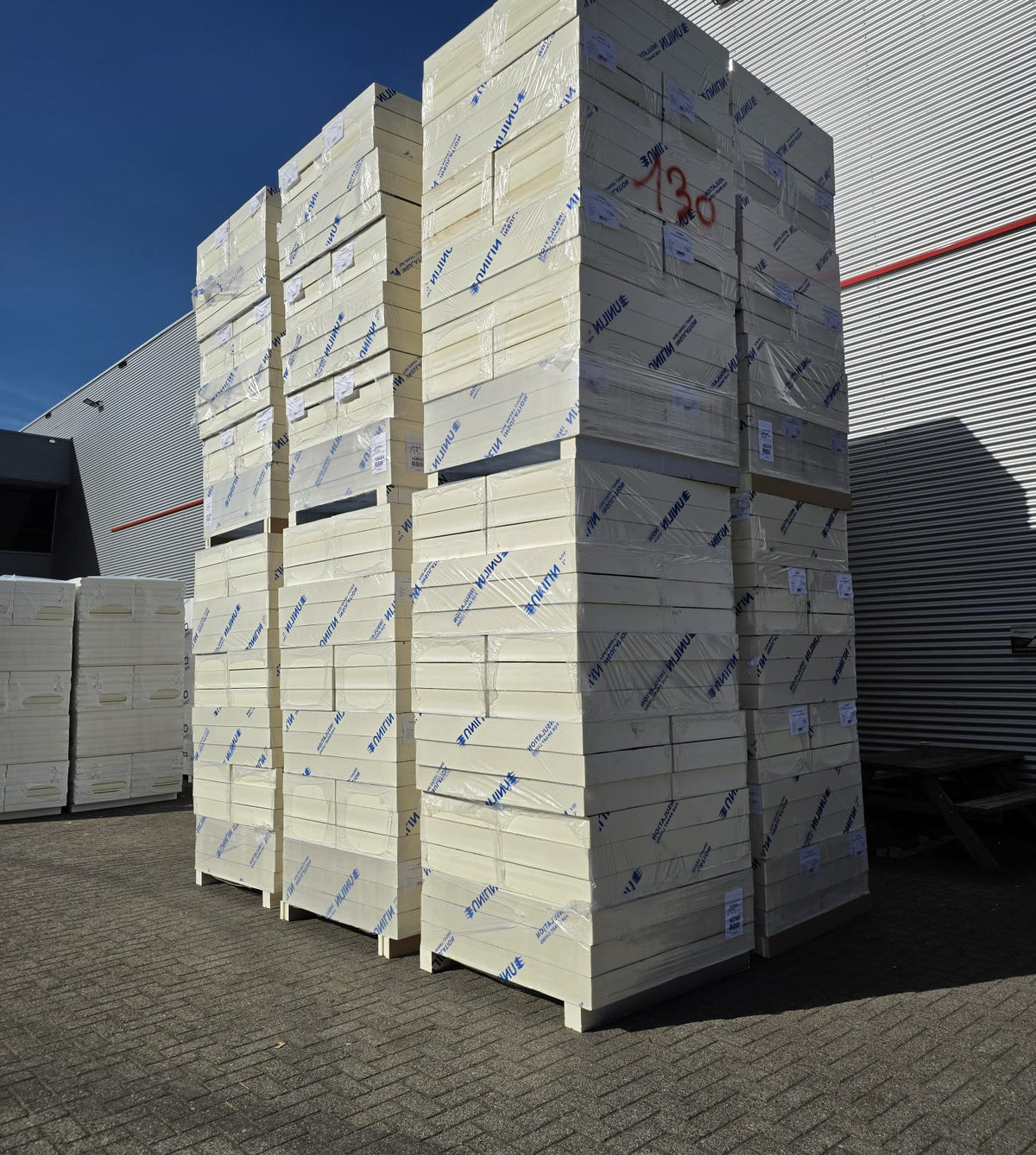 PIR ALU Isolatieplaat 130mm VL 1200x600 B-keus