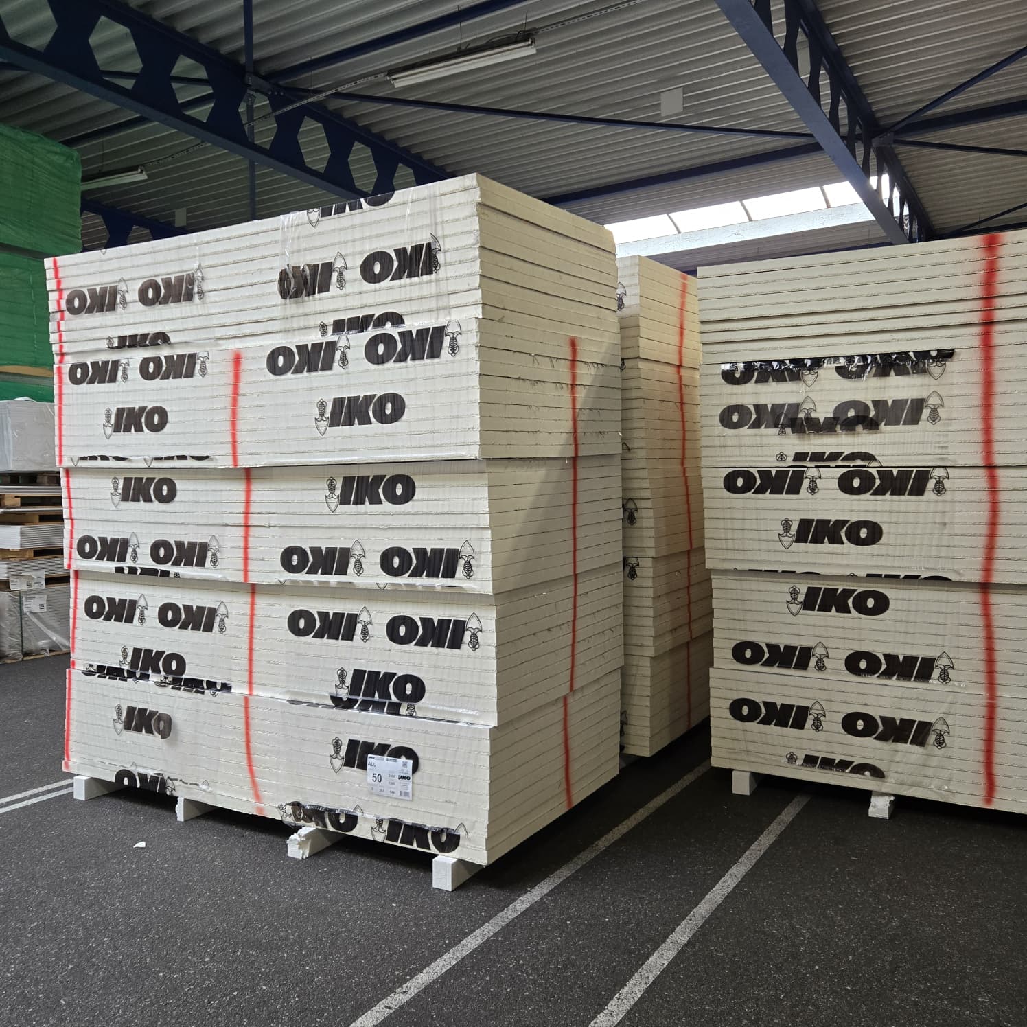 PIR ALU Isolatieplaat 50mm VL 2400x1200 B-keus