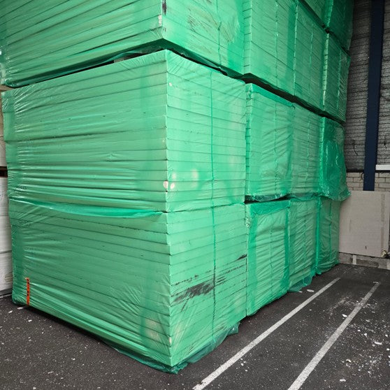PIR ALU Kraft Isolatieplaat 80mm 2500x1200 B-keus