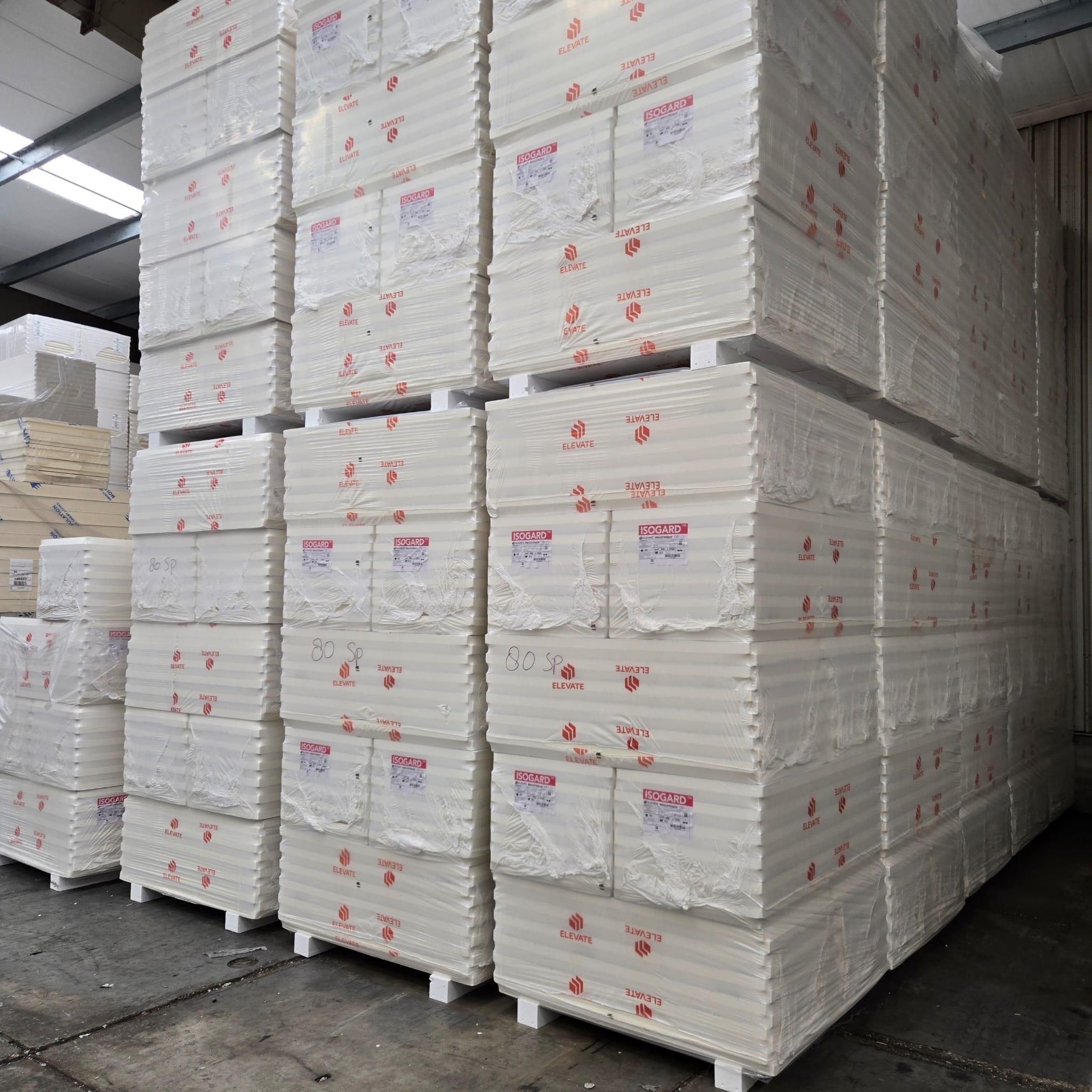 PIR ALU Isolatieplaat 80mm SP 1200x600 B-keus