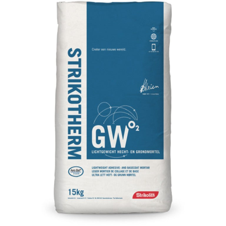 Strikotherm GW O2 Hecht-, grond- en afwerkmortel