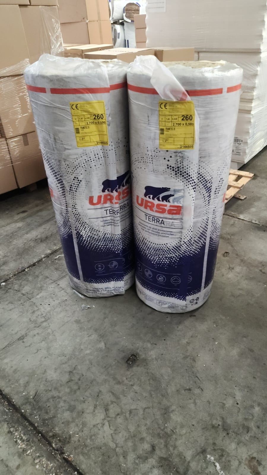 RESTPARTIJ: URSA Frametec 35 - 2700x580x260mm