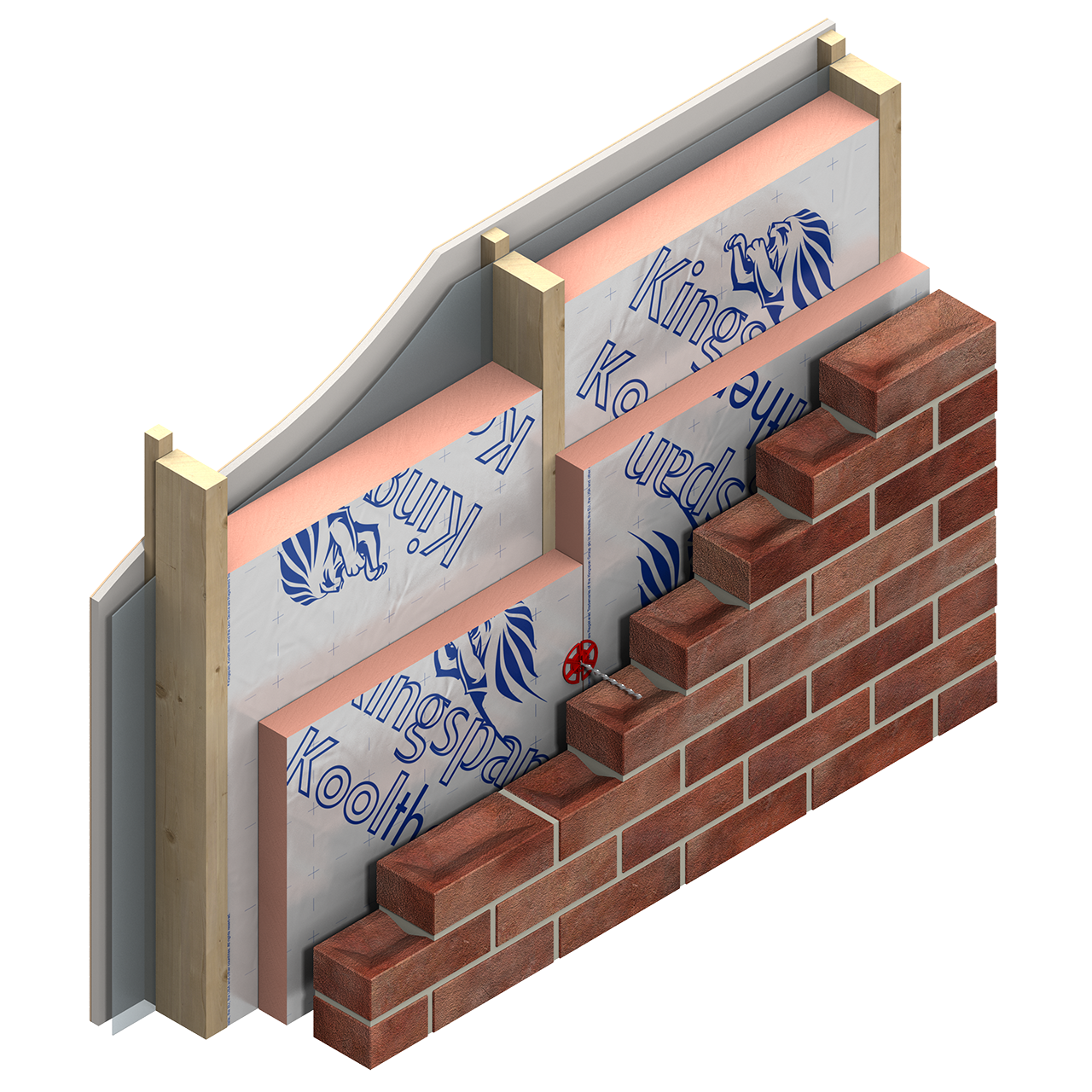 Kooltherm K12 D HSB plaat 1200x600x60mm