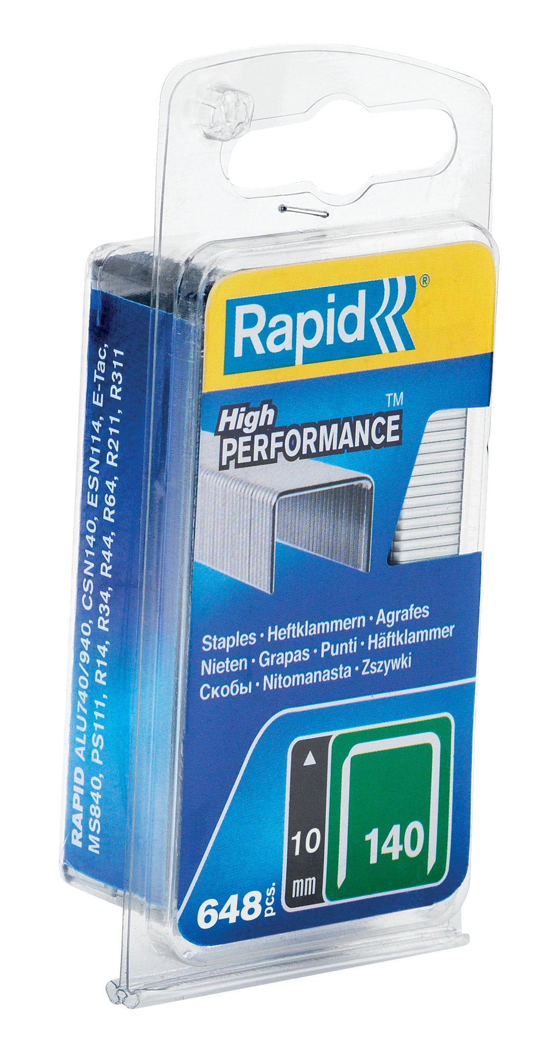 Rapid Nr. 140 vlakdraadnieten RVS 10 mm