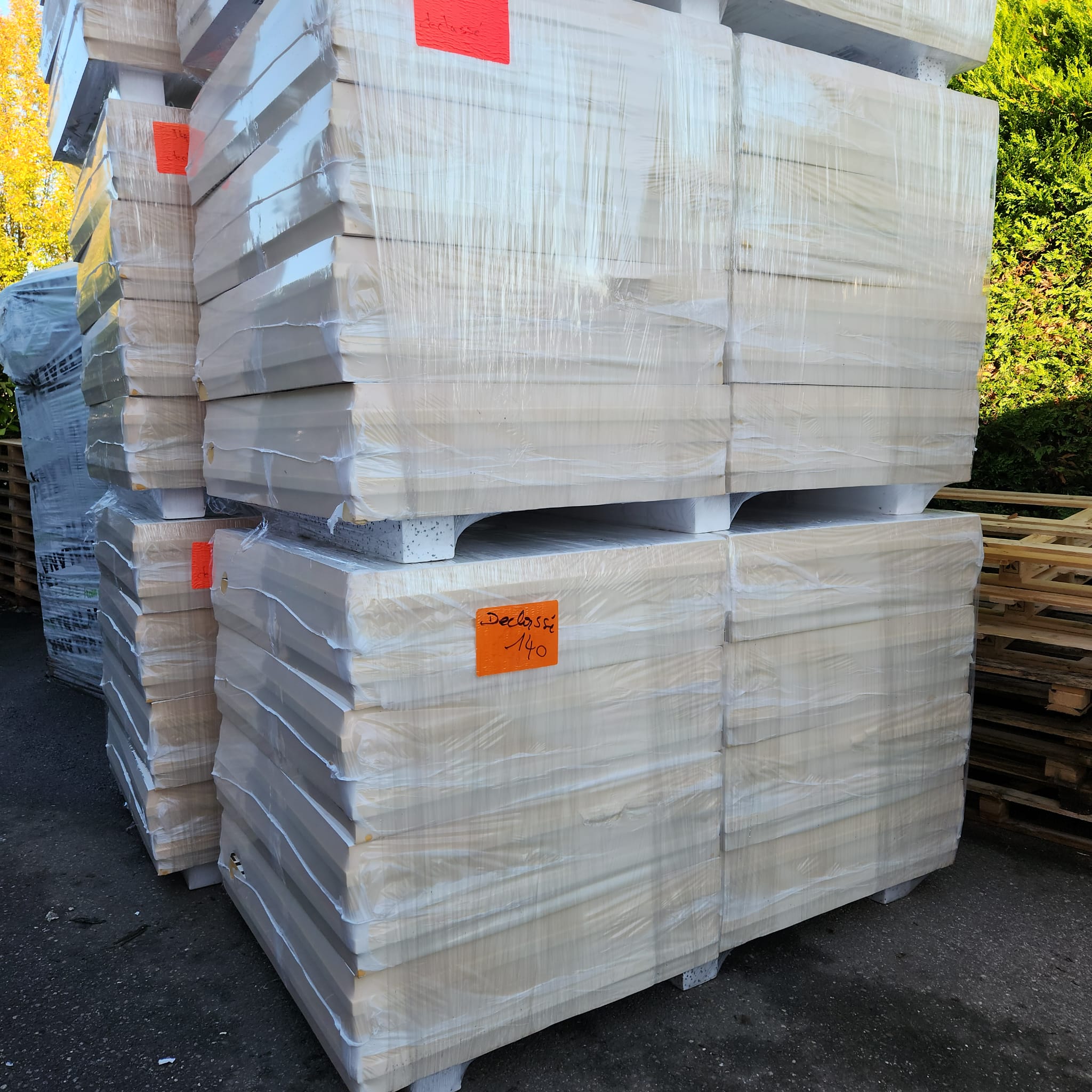 PIR ALU Kraft Isolatieplaat 140mm TG 1200x1000 B-keus