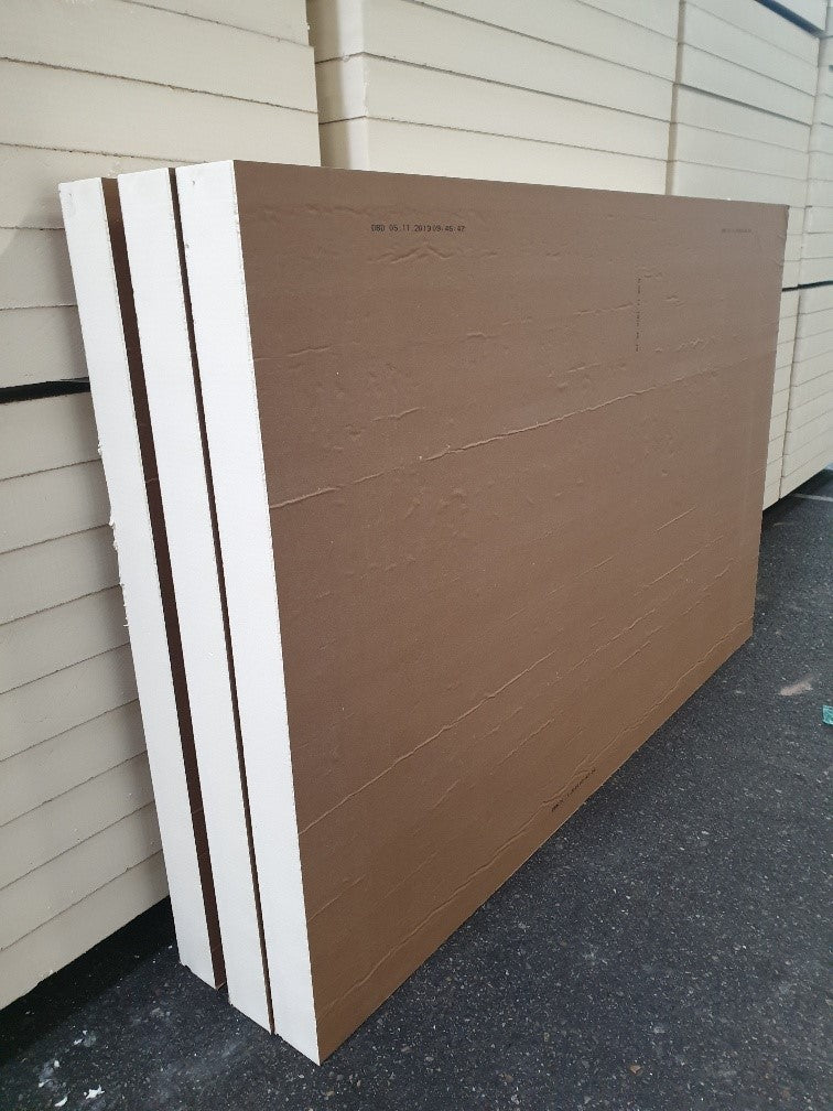 RESTPARTIJ: PIR ALU kraft 80mm 2400x1200mm VL