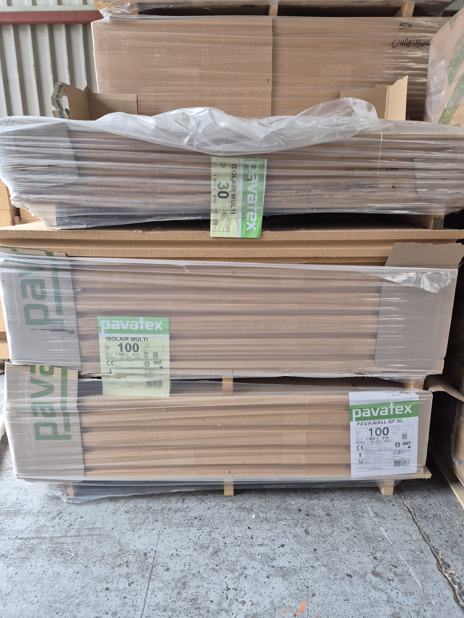 RESTPARTIJ: Pavawall - GF XL 100mm 1880x610mm