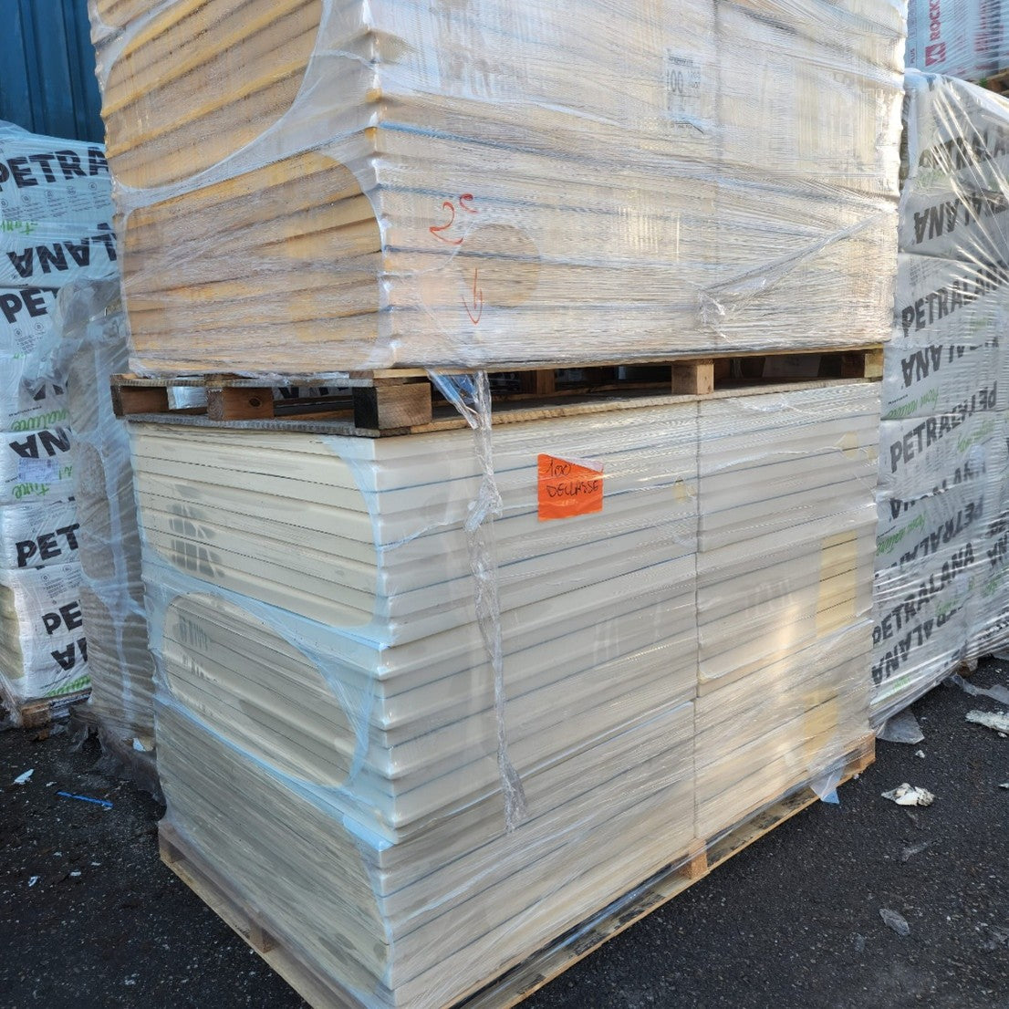 RESTPARTIJ: PIR ALU 120mm 1200x1000mm TG