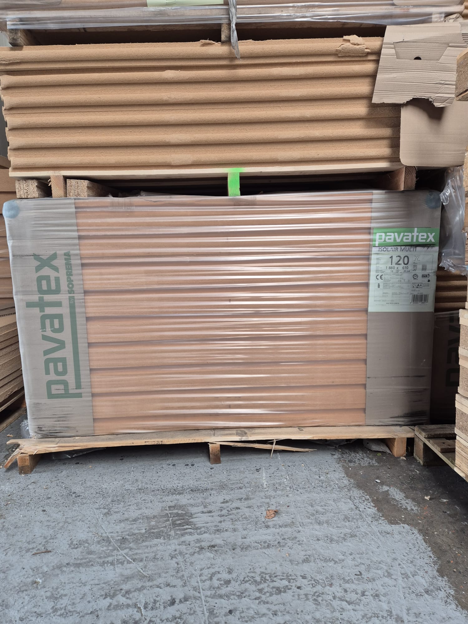 RESTPARTIJ: Isolair Multi 120mm 1880x610mm TG
