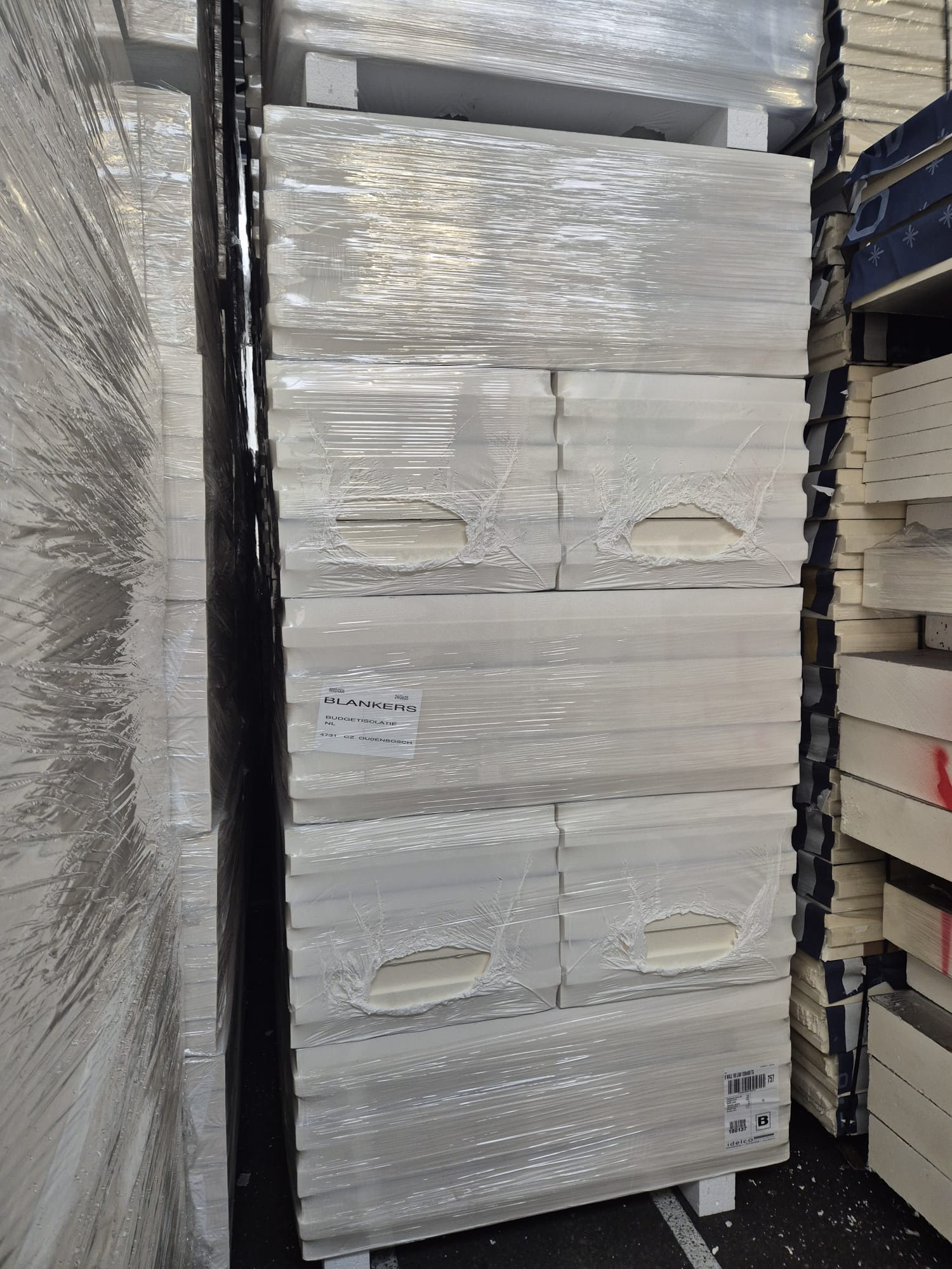 RESTPARTIJ: PIR ALU 160mm 1200x600mm TG