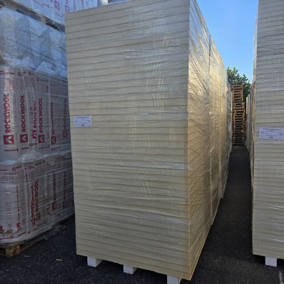 RESTPARTIJ: PIR ALU 60mm 1200x600mm VL