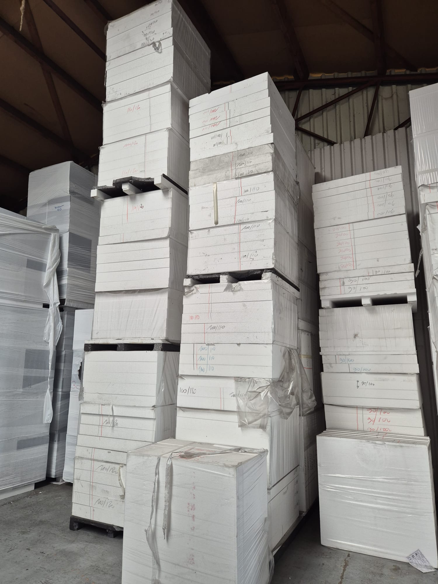Aanbieding: EPS 100-SE Afschot Isolatieplaten van 1000x1000x110-120mm