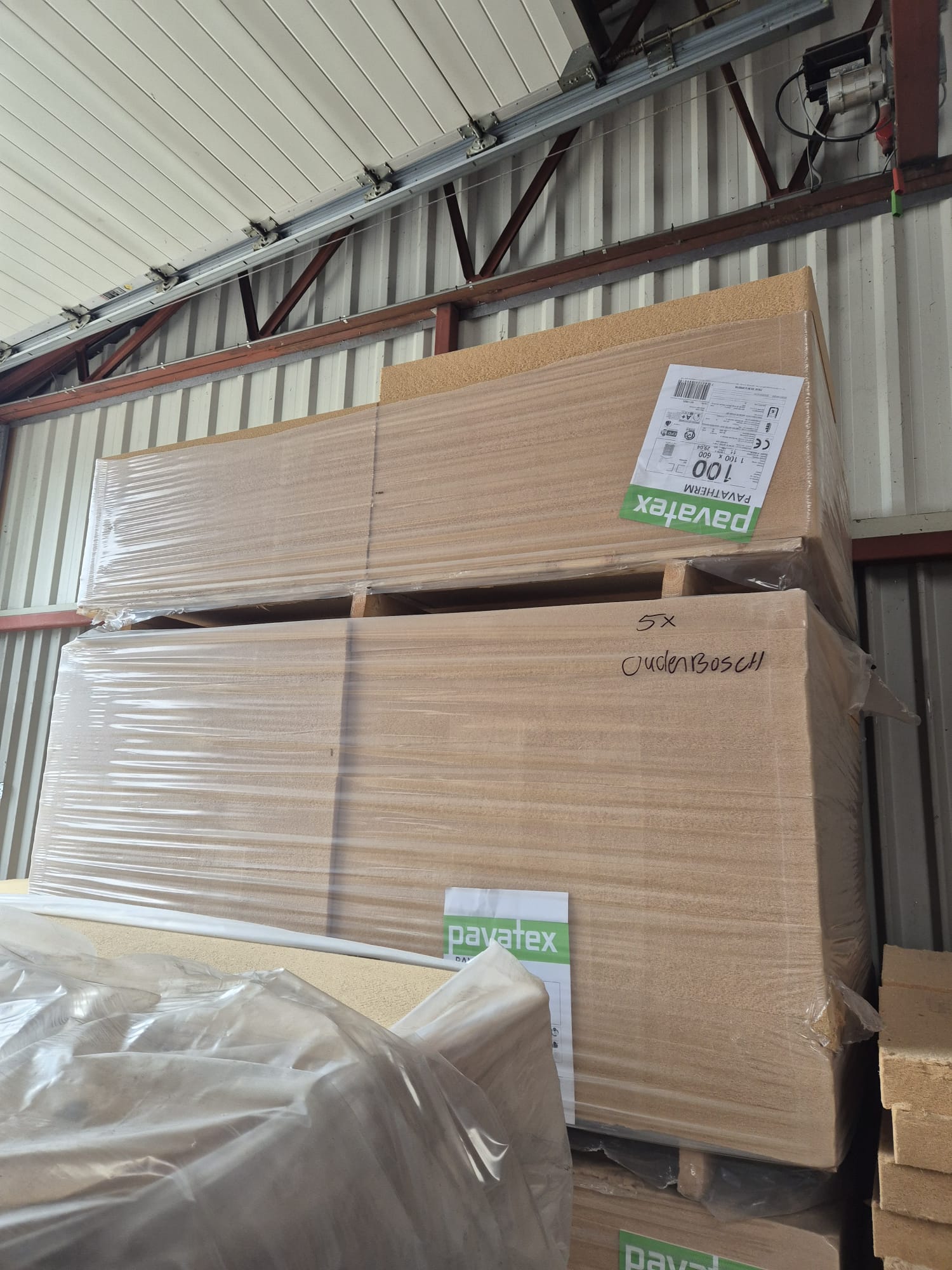 RESTPARTIJ: Pavatherm 100mm 1100x600mm