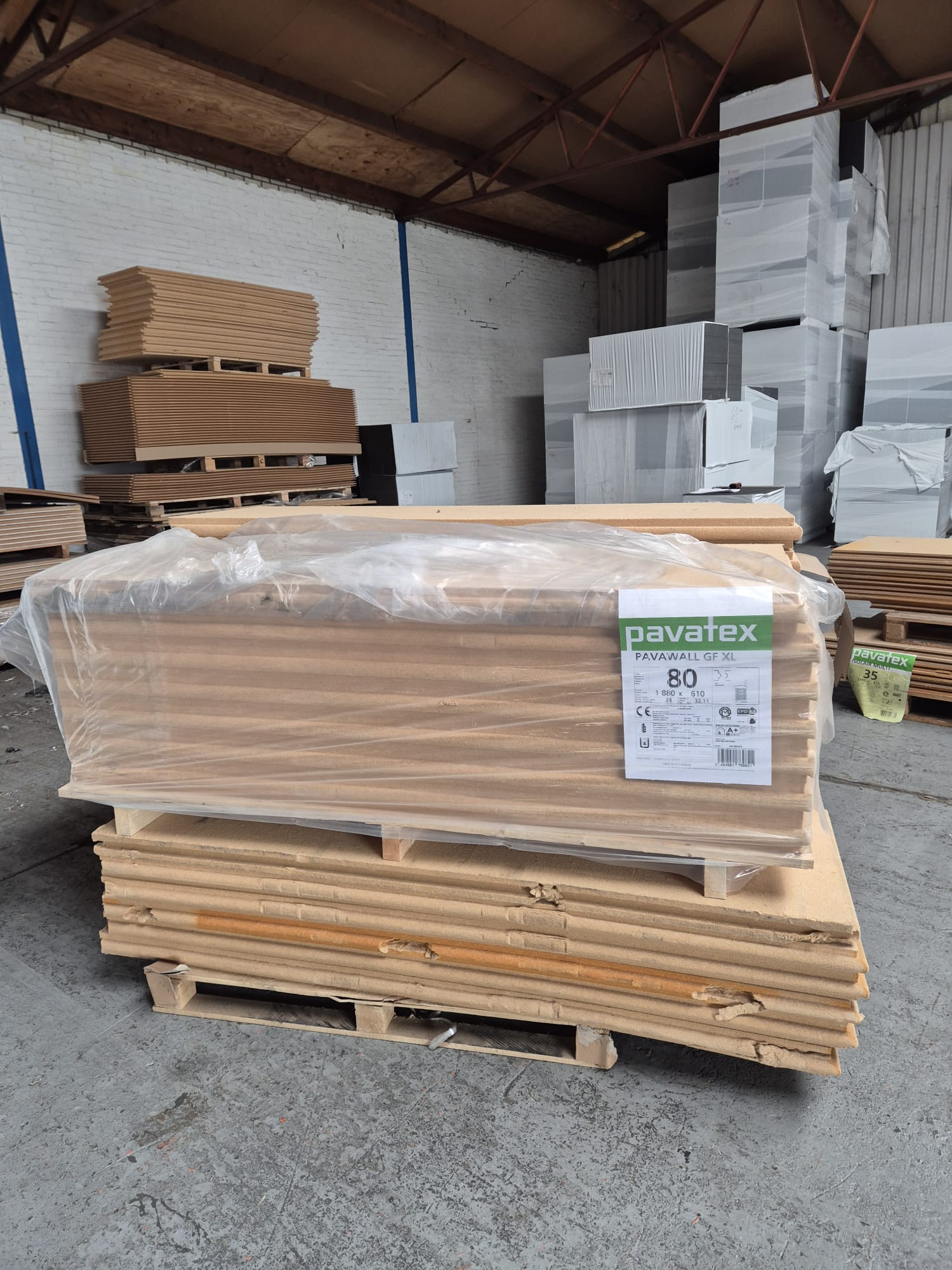 RESTPARTIJ: Pavawall - GF XL 80mm 1880x610mm