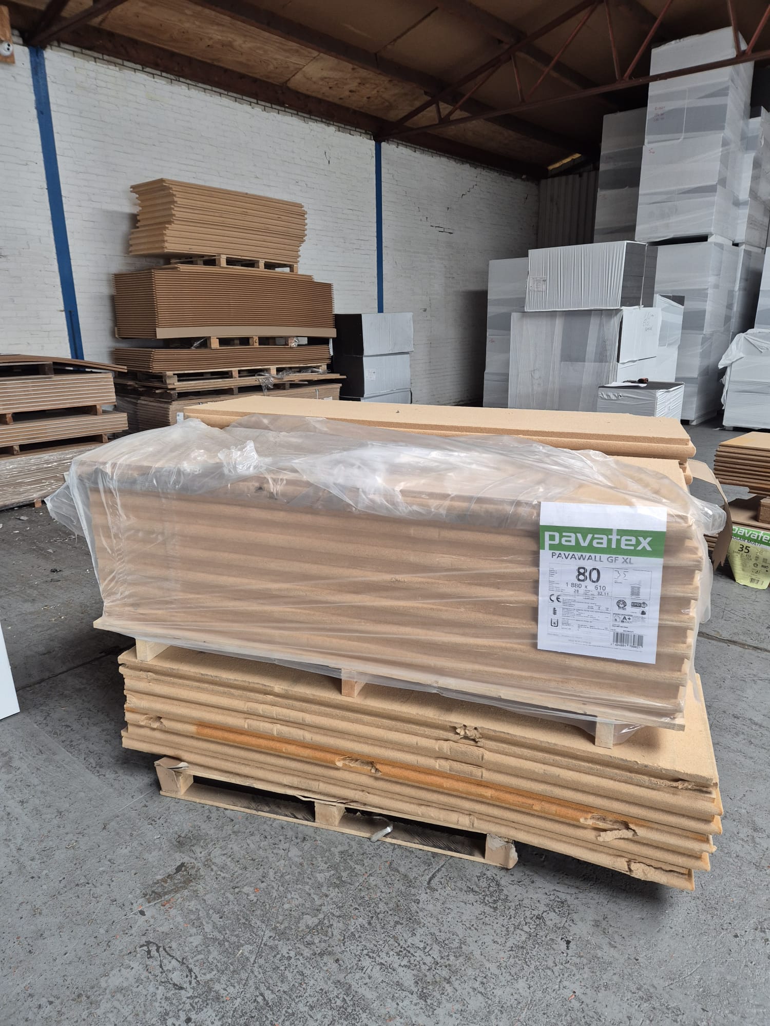 RESTPARTIJ: Pavawall - GF XL 80mm 1880x610mm