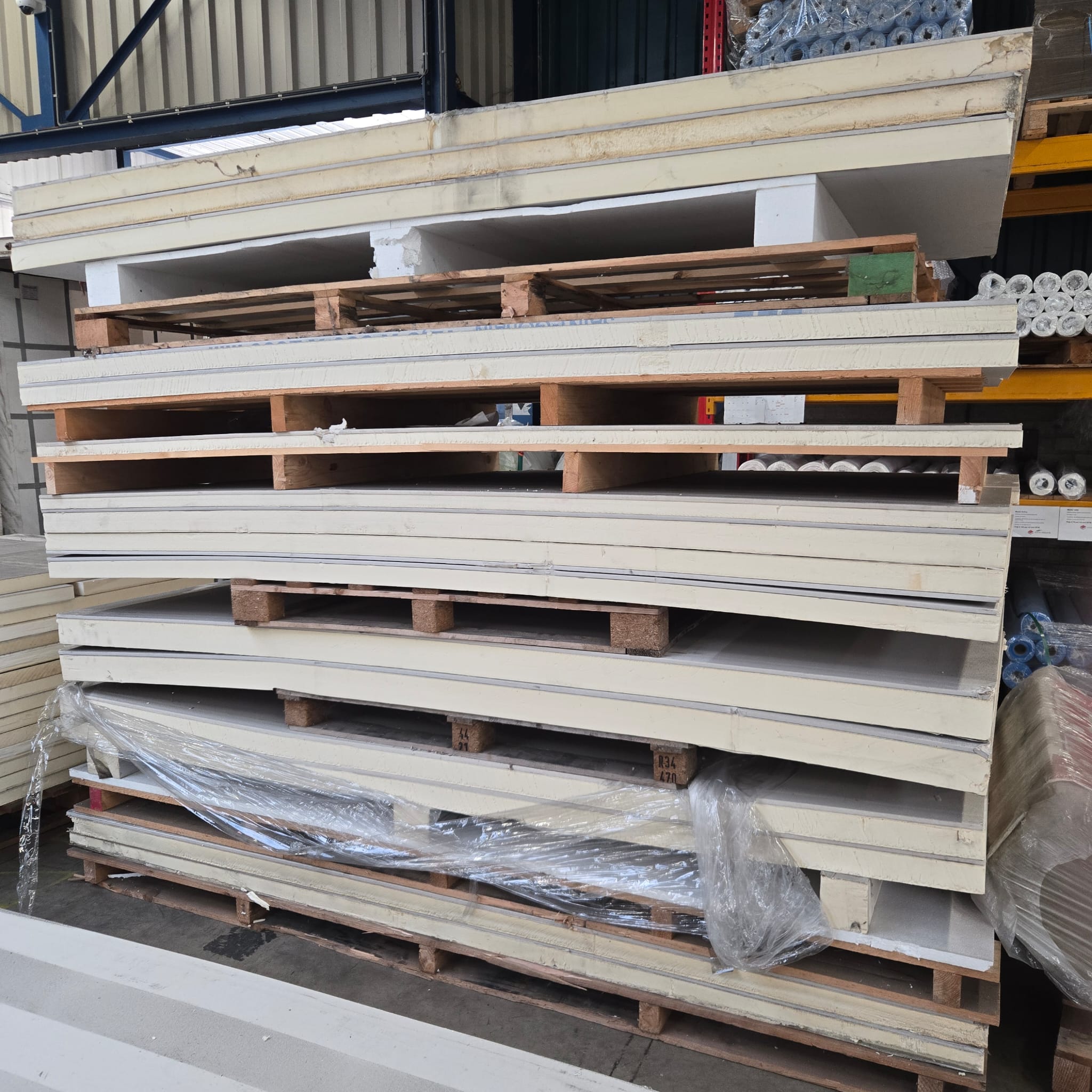 RESTPARTIJ: PIR + Gips 2600x1200 en 2600x600x12.5mm