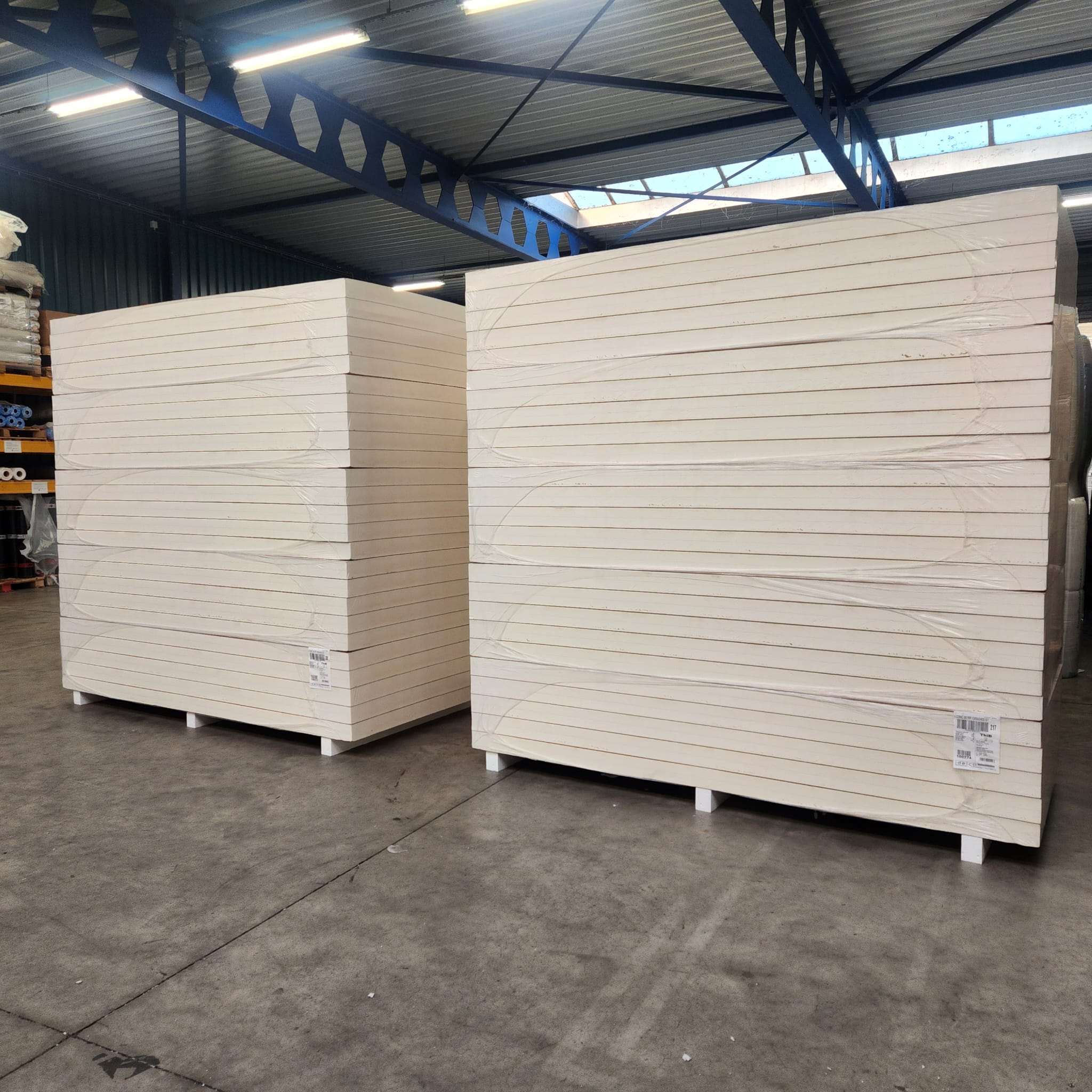 PIR ALU Kraft Isolatieplaat 90mm VL 2400x1200 B-keus