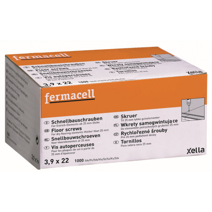 Fermacell snelbouwschroeven 3,9x22mm