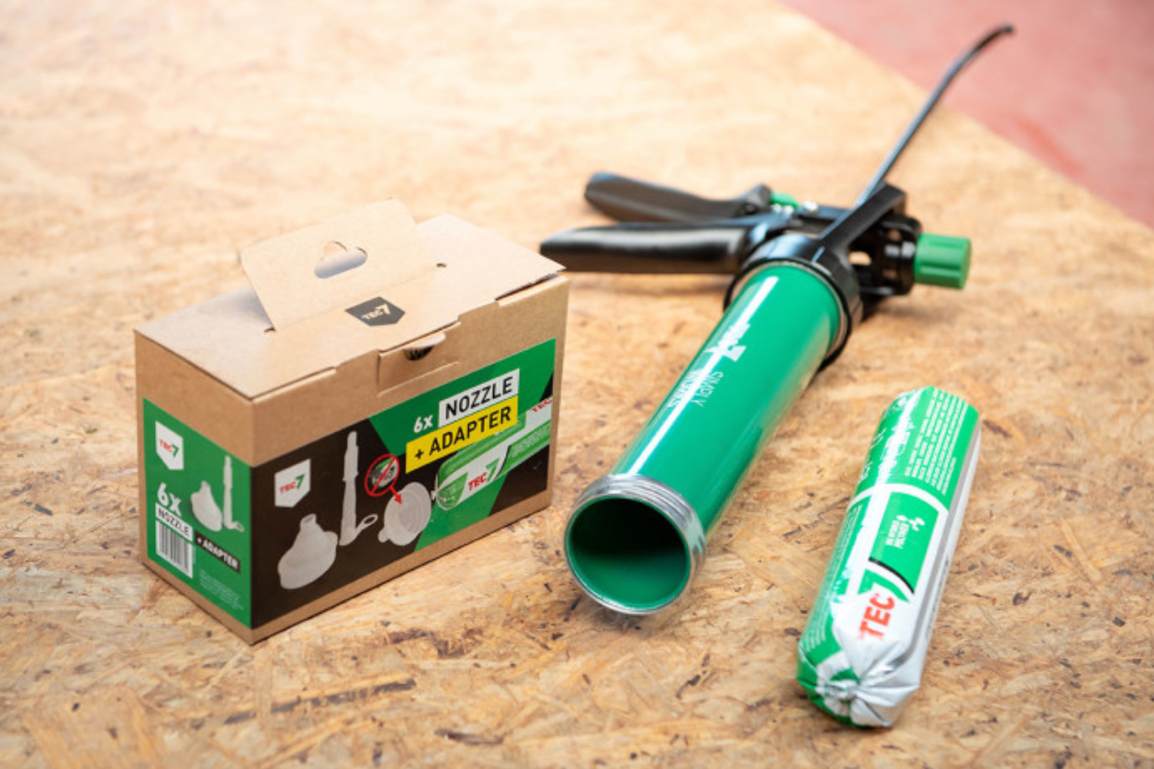 Nozzles + Adapter Sausages (doos 6 stuks)