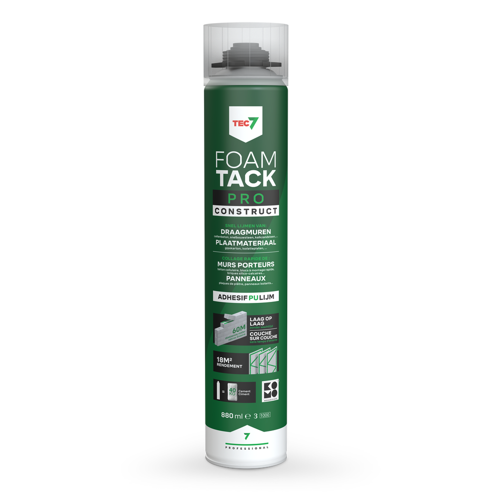 Tec7 Foamtack Pro Construct (voor pistool)