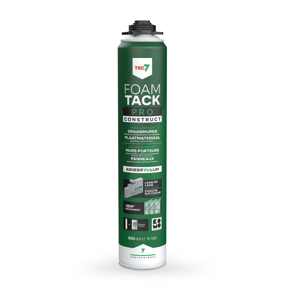 Tec7 Foamtack Pro Construct (voor pistool)